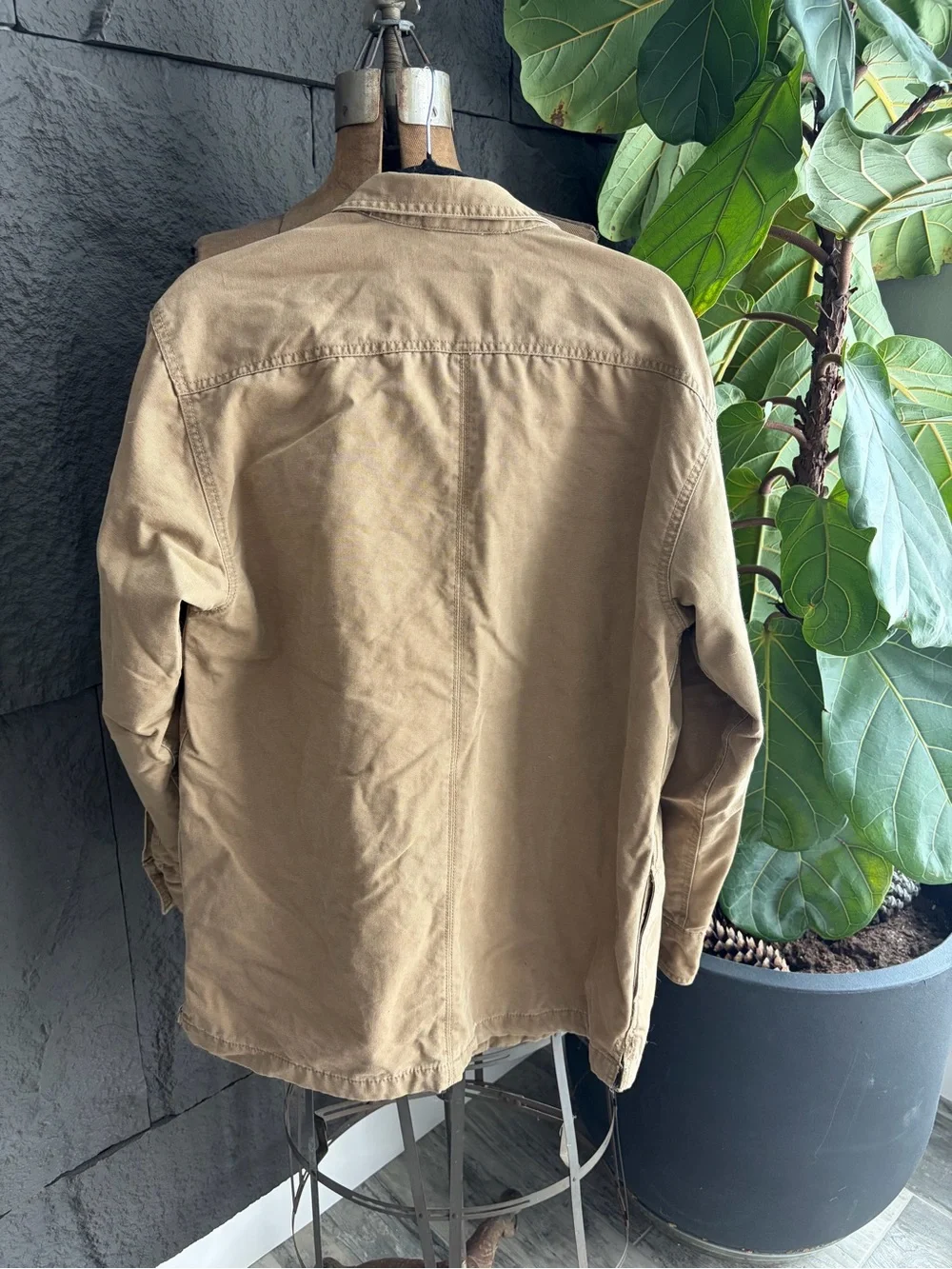 Bass Men's Tan Utility Jacket